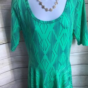 Lularoe Nicole Dress. Bright. Summer.